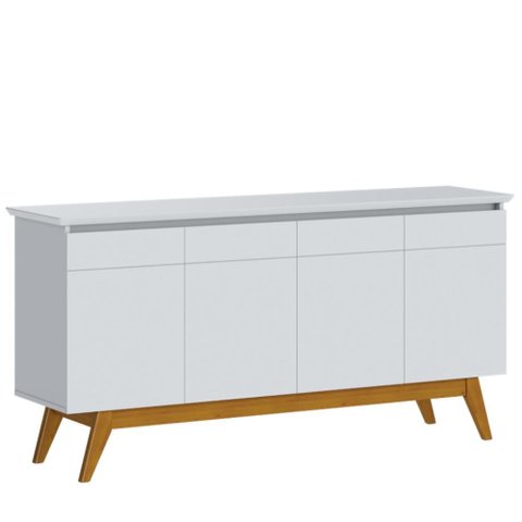 Buffet Classic 1.8 Branco 6459 Sala de Jantar Imcal Móveis