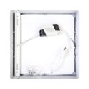 Ver imagem 2 de Kit 4 Luminária Plafon Led 6000k 25w Sobrepor Quadrado
