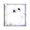 Ver imagem 2 de Kit 10 Luminária Plafon LED 6000K 24W(25W)Sobrepor Quadrado