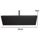 Ver imagem 3 de Pé de Madeira Imbuia 5cm 18cm Sofá Kit 4 Pezinhos