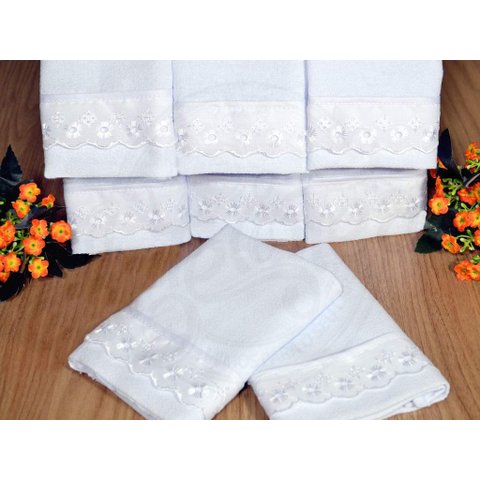 Kit Pano de Pratos com 12 Peças - Helena