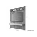 Ver imagem 3 de Painel Home p/ TV 65 pol Maragogi 185cm Off White Permóbili