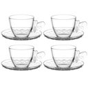Ver imagem 2 de Jogo de 4 Xicaras de Cha Bee em Vidro 80ml Hauskraft