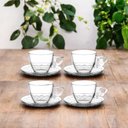 Ver imagem 3 de Jogo de 4 Xicaras de Cha Bee em Vidro 80ml Hauskraft