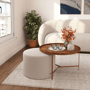 Mesa de Centro para Sala de Estar Marrom