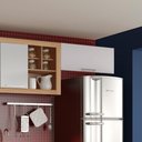 Ver imagem 5 de Armario Cozinha Completo Ditália Aspen 4pc S/tampo Cv/br A48