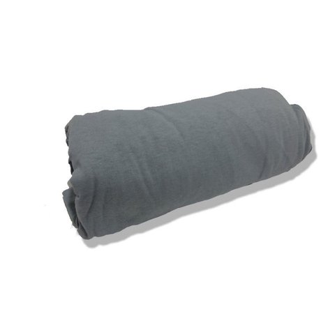 Lençol Avulso Com Elástico Queen Malha Penteada Alumínio