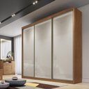 Ver imagem 7 de Guarda Roupa Casal Medelim e Gaveteiro Suiça Cumaru 25 Fendi - Novo Horizonte