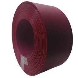 Fita de Borda Pvc para Formica Vinho Bordo Tx 64mm X 5m Acabamento Moveis Bordo Fosco - 1