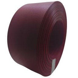 Fita de Borda Pvc para Formica Vinho Bordo Tx 64mm X 5m Acabamento Moveis Bordo Fosco - 6