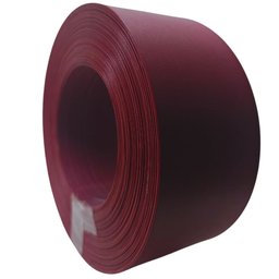 Fita de Borda Pvc para Formica Vinho Bordo Tx 64mm X 5m Acabamento Moveis Bordo Fosco - 5