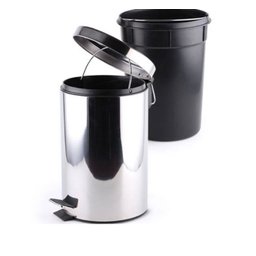 Kit Lixeira de Inox 12 Litros, 5 Litros, 3 Litros com Pedal - 3
