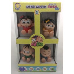 Móbile Musical Berço Turma Mônica Baby Rosa - Kitstar Tm413 - 6