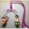 Móbile Musical Berço Turma Mônica Baby Rosa - Kitstar Tm413 - 2
