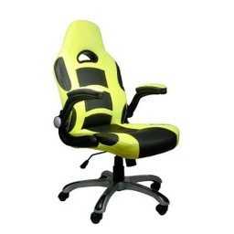 Cadeira Poltrona Game Chair Preto/Amarelo - 3
