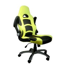 Cadeira Poltrona Game Chair Preto/Amarelo - 2