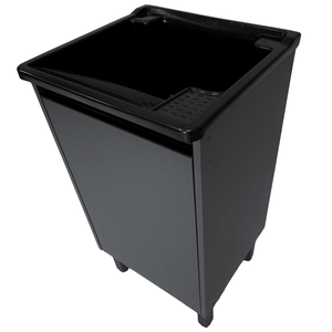 Tanque 26l Plástico + Gabinete Mdf Chumbo Base para Torneira