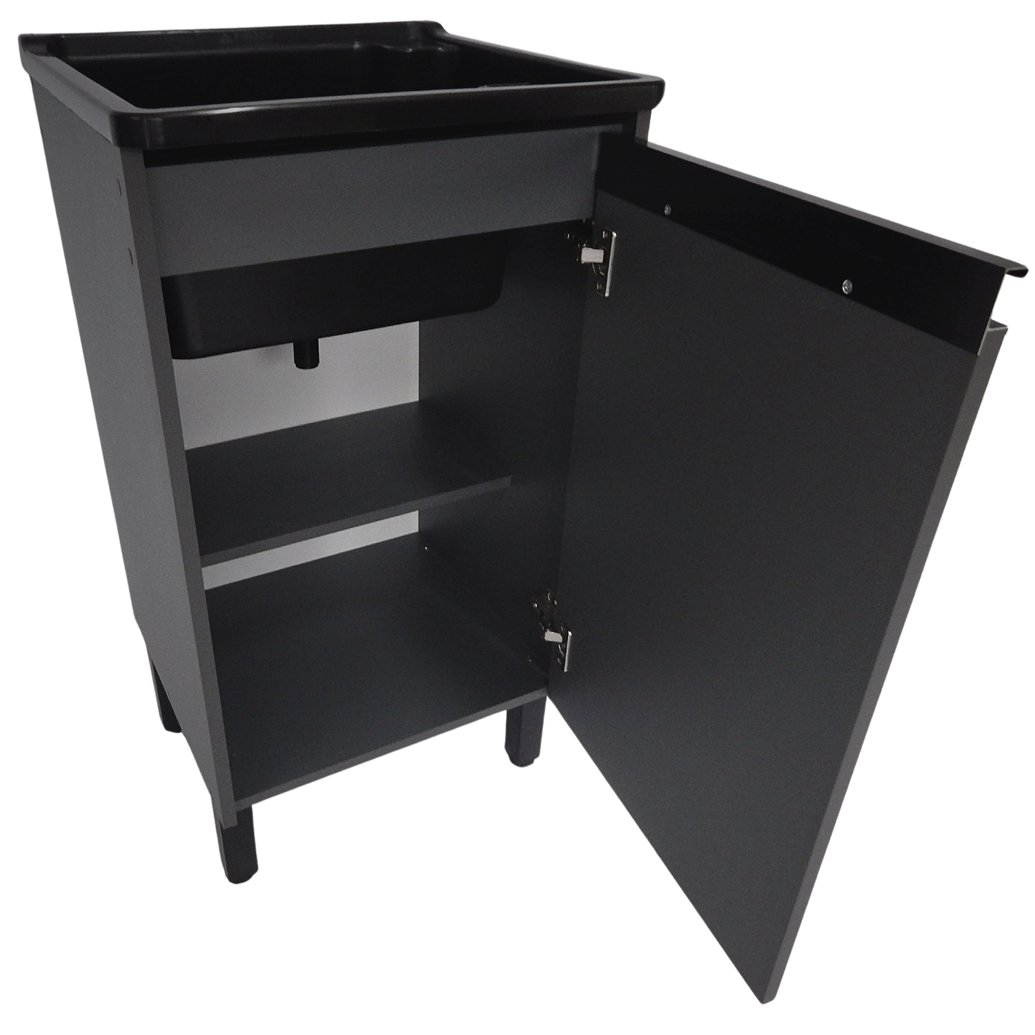 Tanque 26l Plástico + Gabinete Mdf Chumbo Base para Torneira - 8