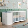 Berço Pura Magia Gutti com Cômoda e Suporte para Mosquiteiro + Colchão Ortobom Bambino Baby Espuma D - 2