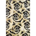 Ver imagem 1 de Tapete de Veludo Marbella Moderno Rosas 1.98 x 2.50 - Rayza