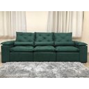 Ver imagem 7 de Sofá 5 Lugares Retrátil e Reclinável 2,70 Metros Alpoim Estofados Verde 18 Athenas