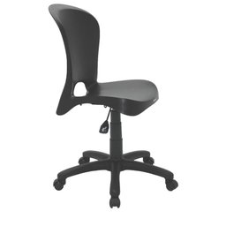 Cadeira com Rodizio Jolie Preta - 1