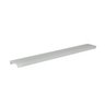 Canaleta Perfil Acrílico Leitoso Difusor para LED 12mm - Homeney Branco 3m - 2
