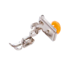 05 Calcador Sapata Zíper Regulável para Maquina de Costura Domestica Reta Lzp-a1 - 1