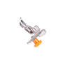 05 Calcador Sapata Zíper Regulável para Maquina de Costura Domestica Reta Lzp-a1 - 5