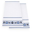 Ver imagem 2 de Pano de Copa Vigo Bule Kit 2 peças - Dohler Branco/Azul