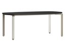 Ver imagem 2 de Mesa para Sala de Jantar Tampo com Vidro/MDF 200cm Base Metal Champanhe Preto Mayra