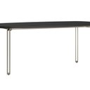 Ver imagem 2 de Mesa para Sala de Jantar Tampo com Vidro/MDF 200cm Base Metal Champanhe Mayra