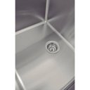 Ver imagem 4 de Cuba Profissional Aço Inox 70cm X 50cm Scotch Brite Dritta Pro