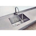 Ver imagem 2 de Cuba Profissional Aço Inox 70cm X 50cm Scotch Brite Dritta Pro