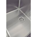 Ver imagem 3 de Cuba Profissional Aço Inox 70cm X 50cm Scotch Brite Dritta Pro