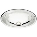 Ver imagem 1 de Cuba de Inox para Lavabo Oval de Luxo 36x26x11cm - Tramontina