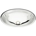Ver imagem 2 de Cuba de Inox para Lavabo Oval de Luxo 36x26x11cm - Tramontina