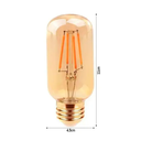 Ver imagem 2 de Lâmpada de Filamento Led T45 E27 4w 2300k 120lm Retrô