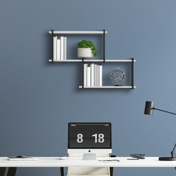 Nicho Suspenso 120x30 Vintage Duplo/amadeirado Claro 05 - 3