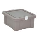 Ver imagem 1 de Caixa Organizadora Laundry 17l Concreto