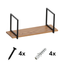 Ver imagem 3 de Prateleira Simples Estante Mdf 30x60cm Tipo Industrial