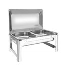 Ver imagem 1 de Rechaud Banho-maria Cuba 1/2 com Tampa Removível Aço Inox Tramontina - 61040/223