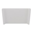 Ver imagem 1 de Cabeceira Corea King Curva Orgânico Factor | Bouclê Suave Off White - Sallar Home