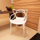 Ver imagem 3 de Kit 2 Cadeiras Allegra - Branco