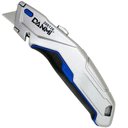 Ver imagem 3 de Estilete Canivete Faca Metal Emborrachado Trapezoidal 19mm