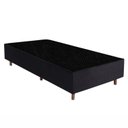 Ver imagem 6 de Base Box Solteiro 88cm x 34cm Slim Colchoarte Preto