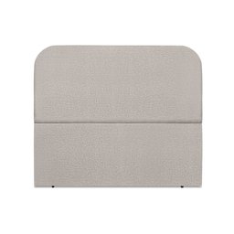 Cabeceira Estofada Casal Alana 140cm Linho Cinza - 1