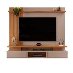 Painel Leoni para TV 65 Polegadas Porta Deslizante DJ Móveis - 1