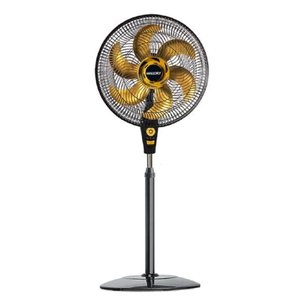 Ventilador de Coluna Mallory Chronos Preto e Dourado 40cm – 127 Volts