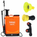 Ver imagem 1 de Pulverizador Bomba Costal Vp16l12a Vulcan A Bateria e Manual 16 Litros com 3 Bicos